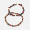 Lot de 4 bracelets à perles