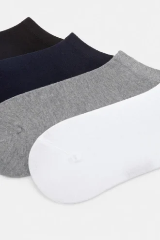 Lot de 4 paires de chaussettes courtes basiques