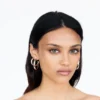 Lot de 6 paires de boucles d’oreilles créoles Lot de 6 paires de boucles d’oreilles créoles