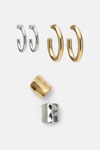 Lot de boucles d&rsquo;oreilles à clipser