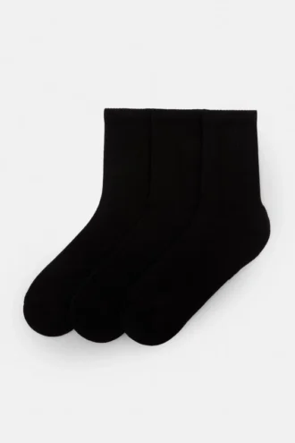 Lot de chaussettes longues noires