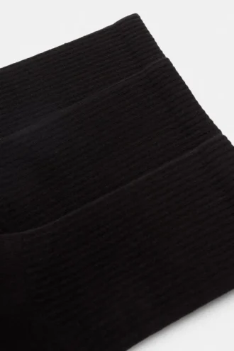 Lot de chaussettes longues noires