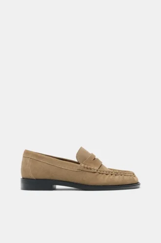 Mocassins en cuir