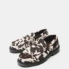 Mocassins en cuir imprimé vache Mocassins en cuir imprimé vache