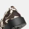 Mocassins en cuir imprimé vache Mocassins en cuir imprimé vache