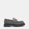Mocassins en cuir épais