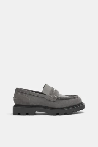 Mocassins en cuir épais