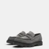 Mocassins en cuir épais