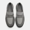 Mocassins en cuir épais