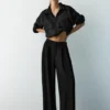 Pantalon ajusté à pinces Pantalon ajusté à pinces