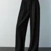 Pantalon ajusté à pinces Pantalon ajusté à pinces