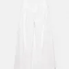 Pantalon blanc à double pince Pantalon blanc à double pince