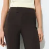 Pantalon bootcut taille mi-haute Pantalon bootcut taille mi-haute