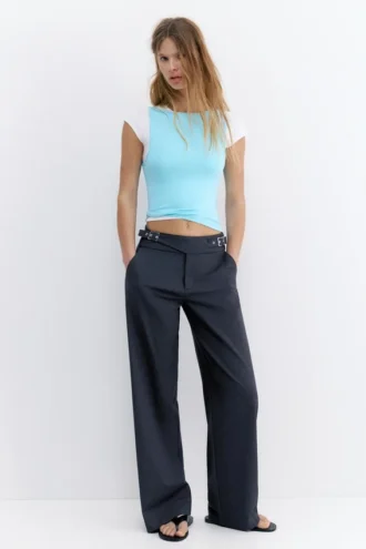 Pantalon à boucle