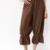Pantalon bouffant marron Pantalon bouffant marron