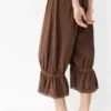 Pantalon bouffant marron Pantalon bouffant marron