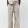 Pantalon de jogging 100 % lin