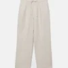 Pantalon de jogging 100 % lin