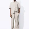 Pantalon de jogging 100 % lin