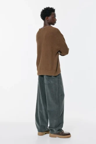 Pantalon de jogging ample en velours côtelé Pantalon de jogging ample en velours côtelé