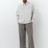Pantalon de jogging en mélange de lin