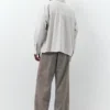 Pantalon de jogging en mélange de lin