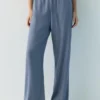 Pantalon de jogging en mélange de lin Pantalon de jogging en mélange de lin