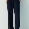 Pantalon de jogging en mélange de lin Pantalon de jogging en mélange de lin