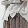 Pantalon de jogging en mélange de lin