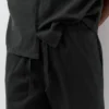 Pantalon de jogging en mélange de lin
