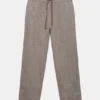 Pantalon de jogging en mélange de lin