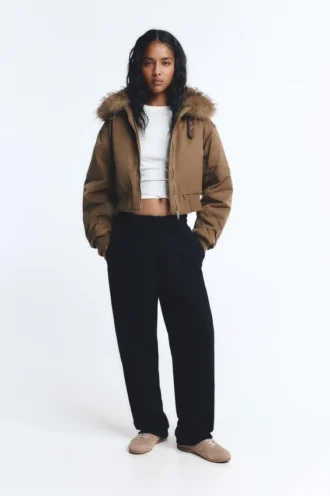 Pantalon de survêtement coupe baril