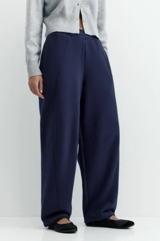 Pantalon de survêtement coupe baril