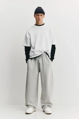 Pantalon de survêtement en interlock ballon