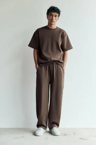 Pantalon de survêtement en interlock ballon