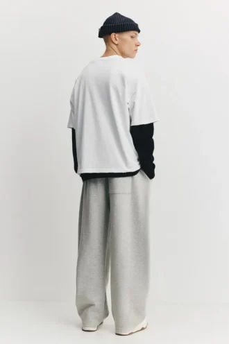 Pantalon de survêtement en interlock ballon