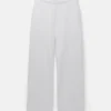 Pantalon de survêtement à jambes larges avec coutures Pantalon de survêtement à jambes larges avec coutures