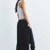 Pantalon de survêtement à jambes larges avec ourlet ajustable Pantalon de survêtement à jambes larges avec ourlet ajustable