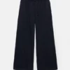 Pantalon de survêtement à jambes larges avec ourlet ajustable Pantalon de survêtement à jambes larges avec ourlet ajustable