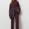 Pantalon droit au toucher doux Pantalon droit au toucher doux