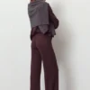 Pantalon droit au toucher doux Pantalon droit au toucher doux