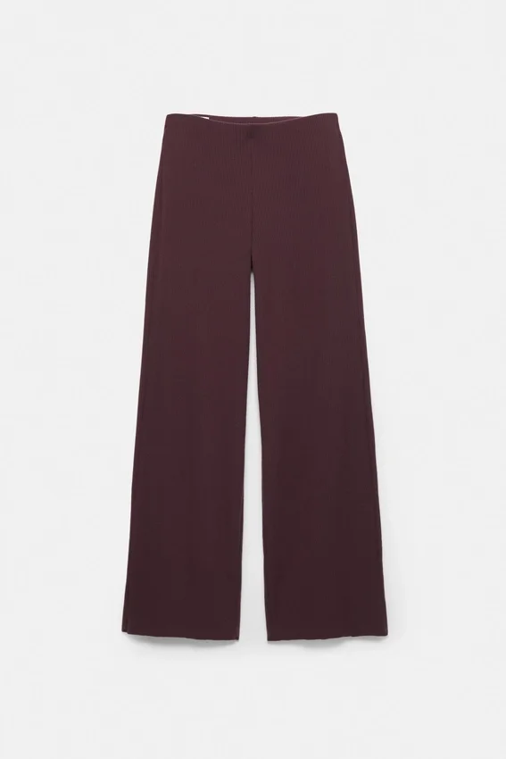 Pantalon droit au toucher doux Pantalon droit au toucher doux