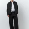 Pantalon droit avec coutures Pantalon droit avec coutures