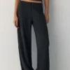 Pantalon droit en crêpe Pantalon droit en crêpe