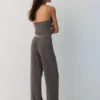Pantalon droit en crêpe Pantalon droit en crêpe