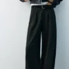 Pantalon droit à pinces Pantalon droit à pinces