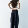 Pantalon habillé à taille croisée Pantalon habillé à taille croisée