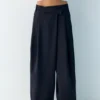 Pantalon habillé à taille croisée Pantalon habillé à taille croisée