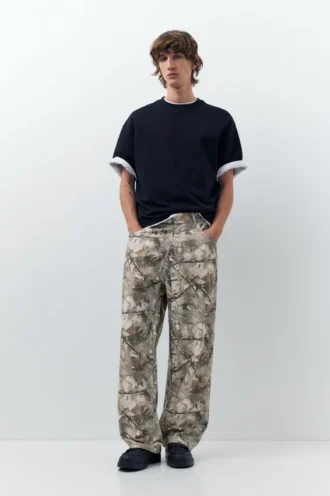 Pantalon imprimé avec poches