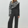 Pantalon à jambes larges et toucher doux Pantalon à jambes larges et toucher doux